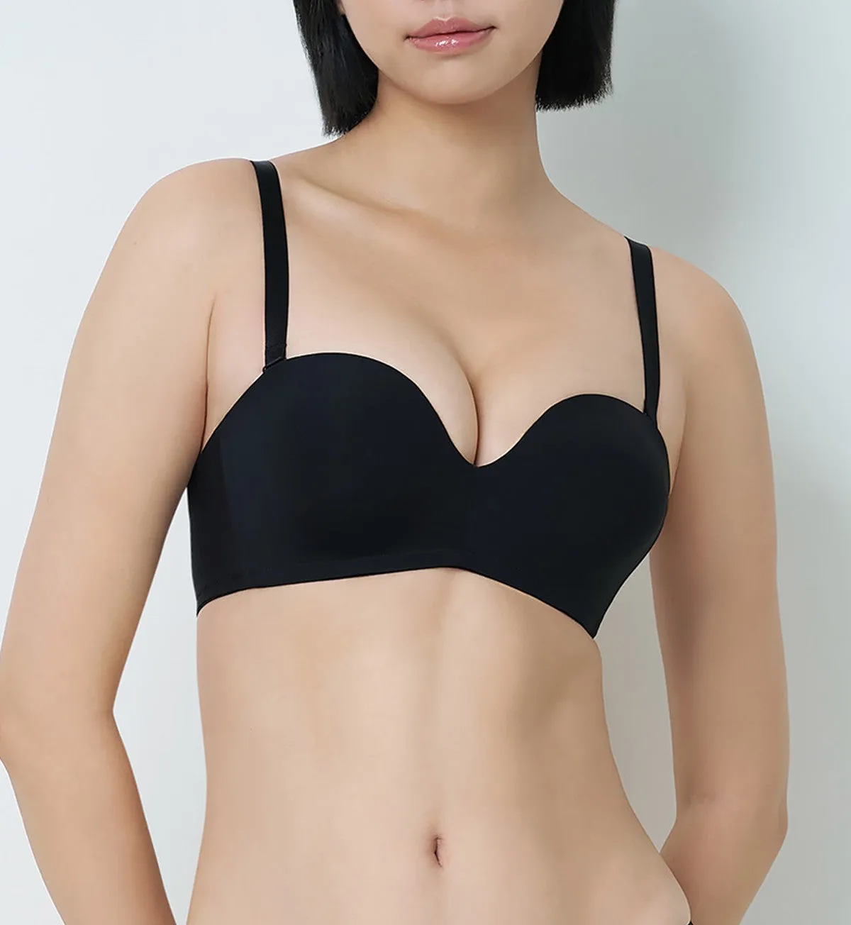 Simply Everyday Chic Non-Wired Detachable Push Up Bra