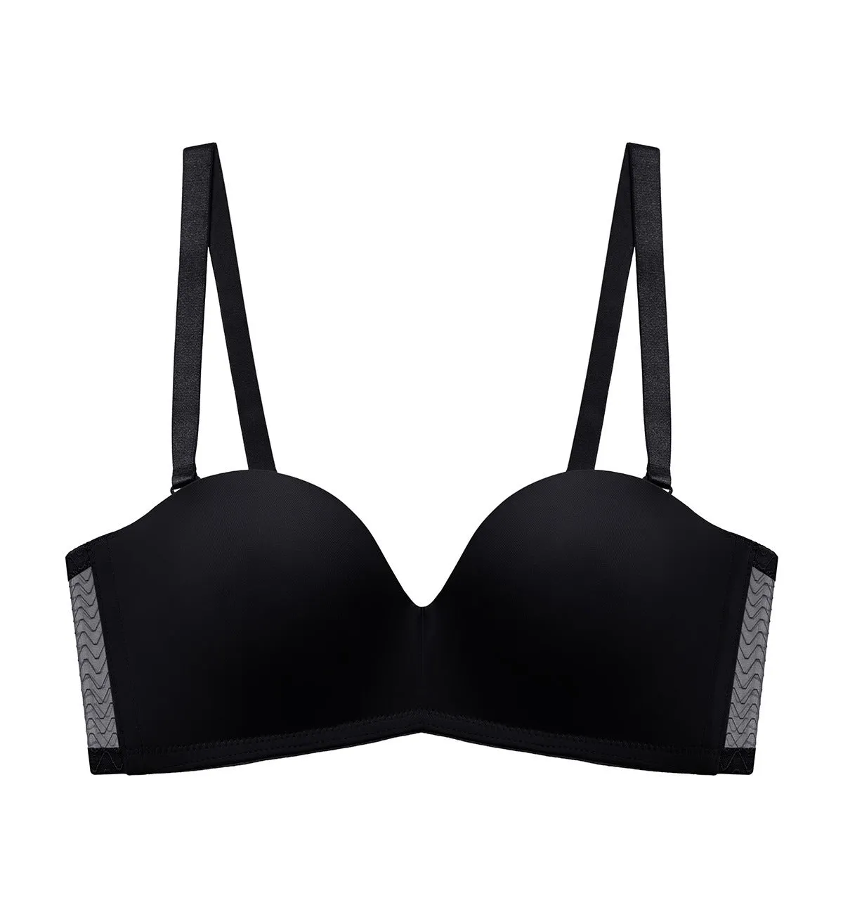 Simply Everyday Chic Non-Wired Detachable Push Up Bra