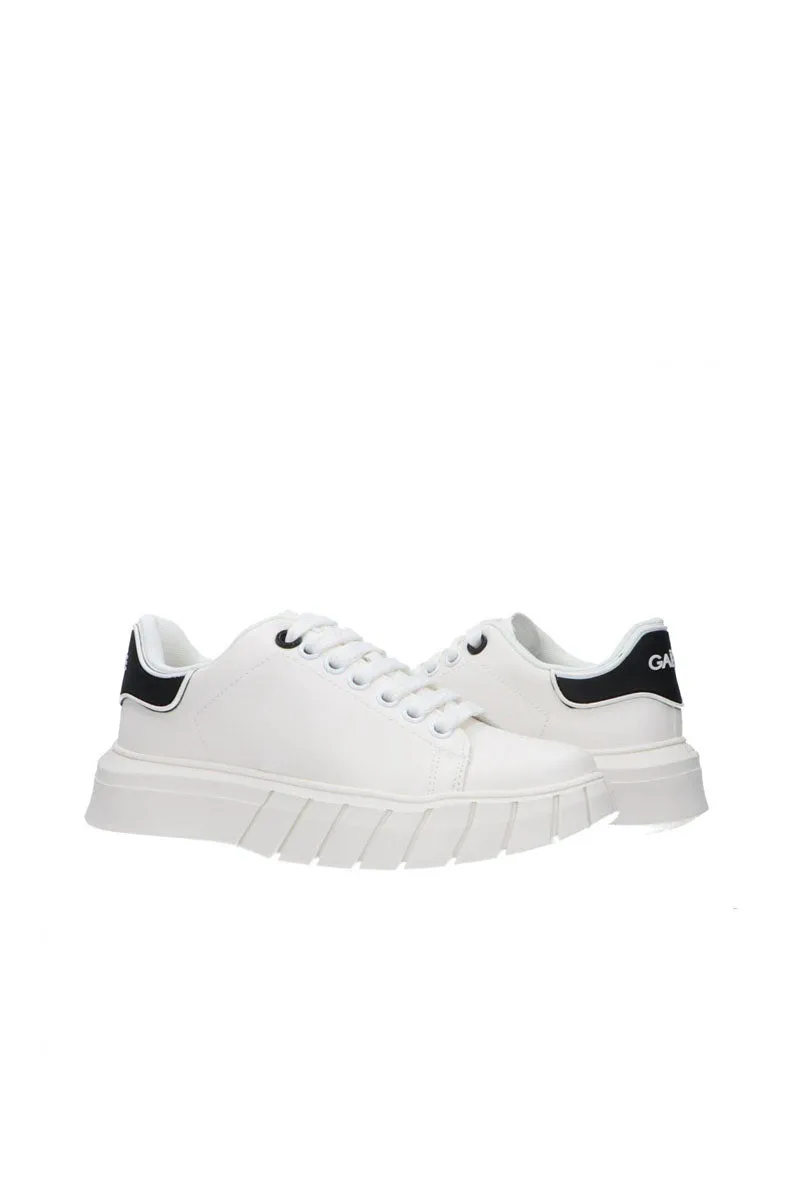 Sneakers Addict Ecopelle Occhiello Logato