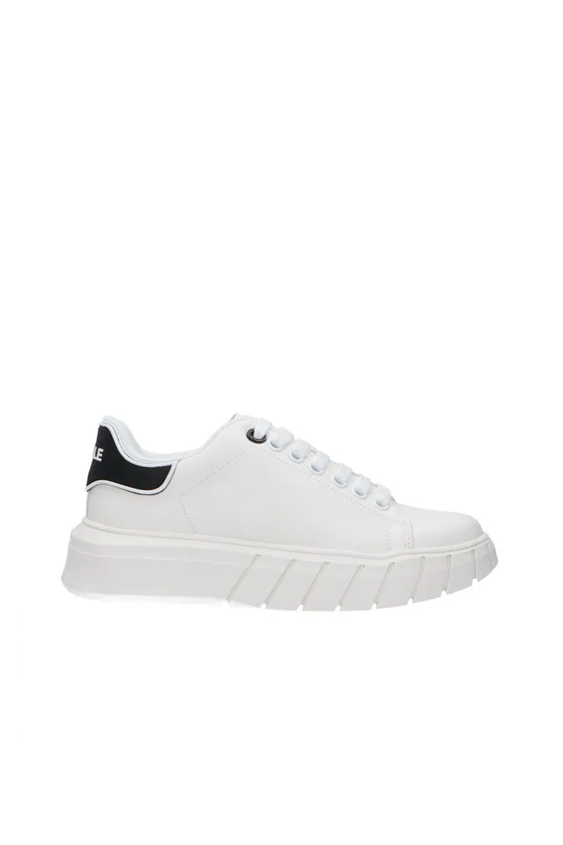 Sneakers Addict Ecopelle Occhiello Logato
