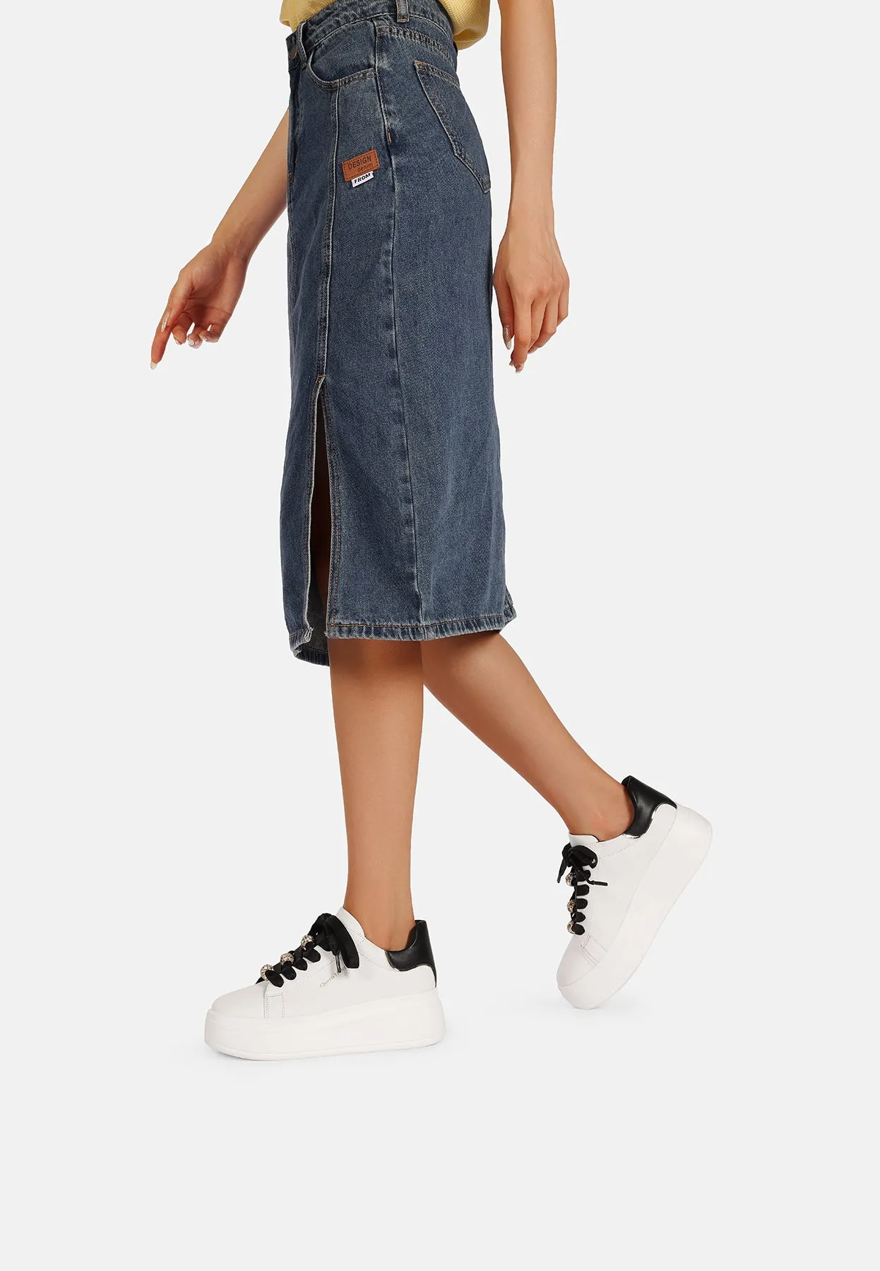 Sneakers con suola alta X31-10