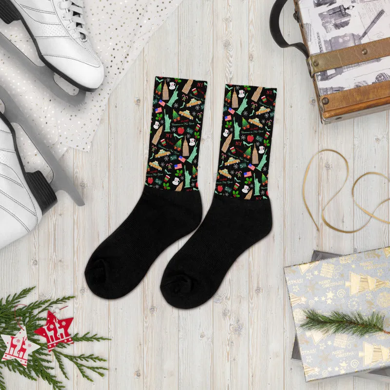 Socks 'Christmas in New York'
