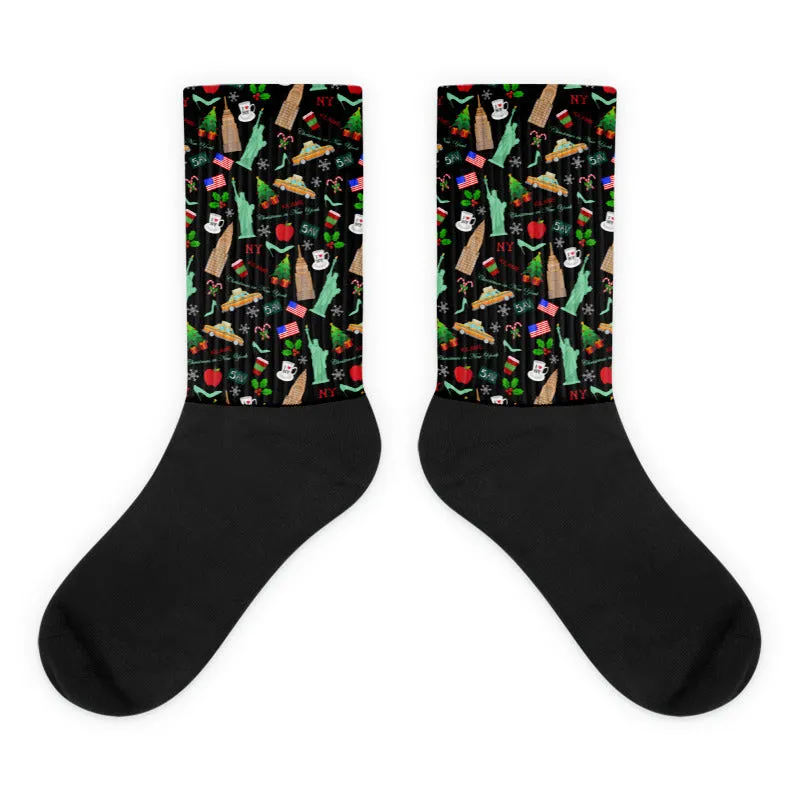 Socks 'Christmas in New York'