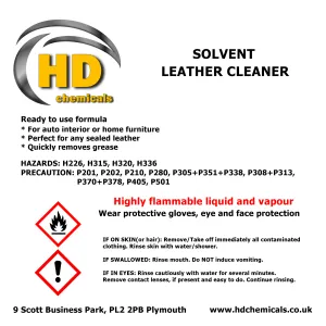 Solvent Leather Cleaner
