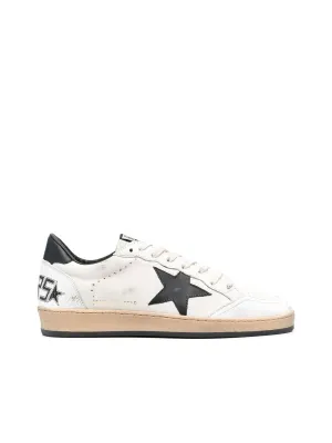 Star Patch Leather Sneakers