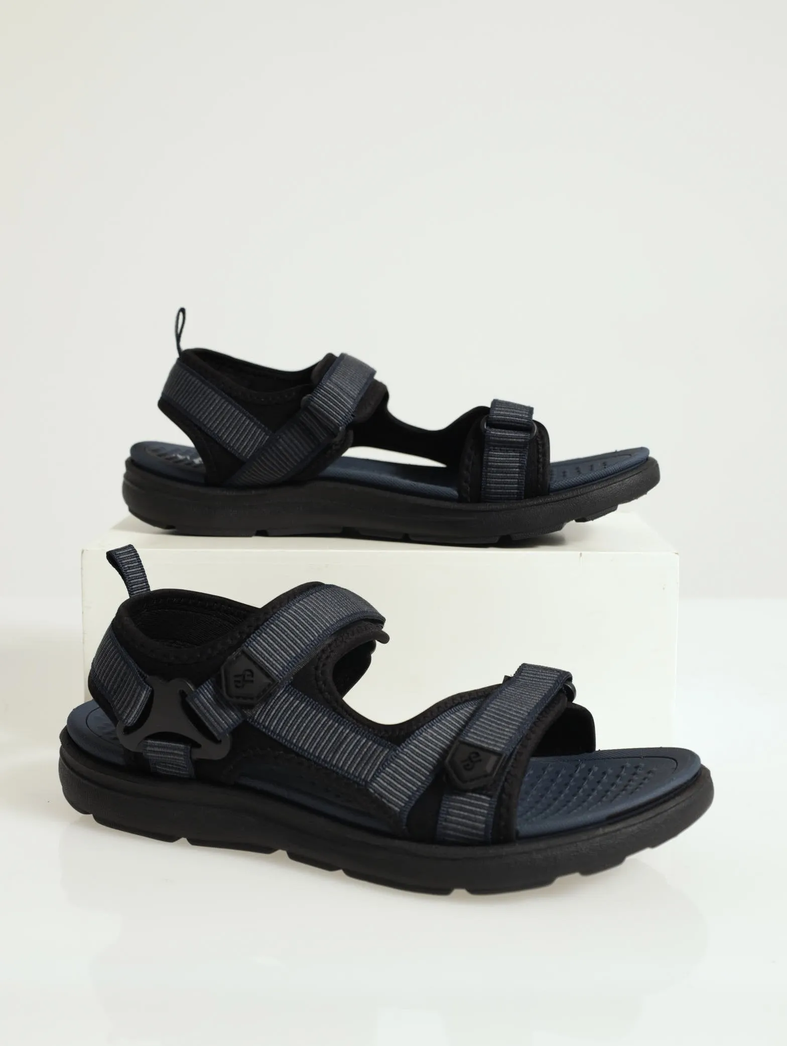 Strappy Sport Sandal - Navy