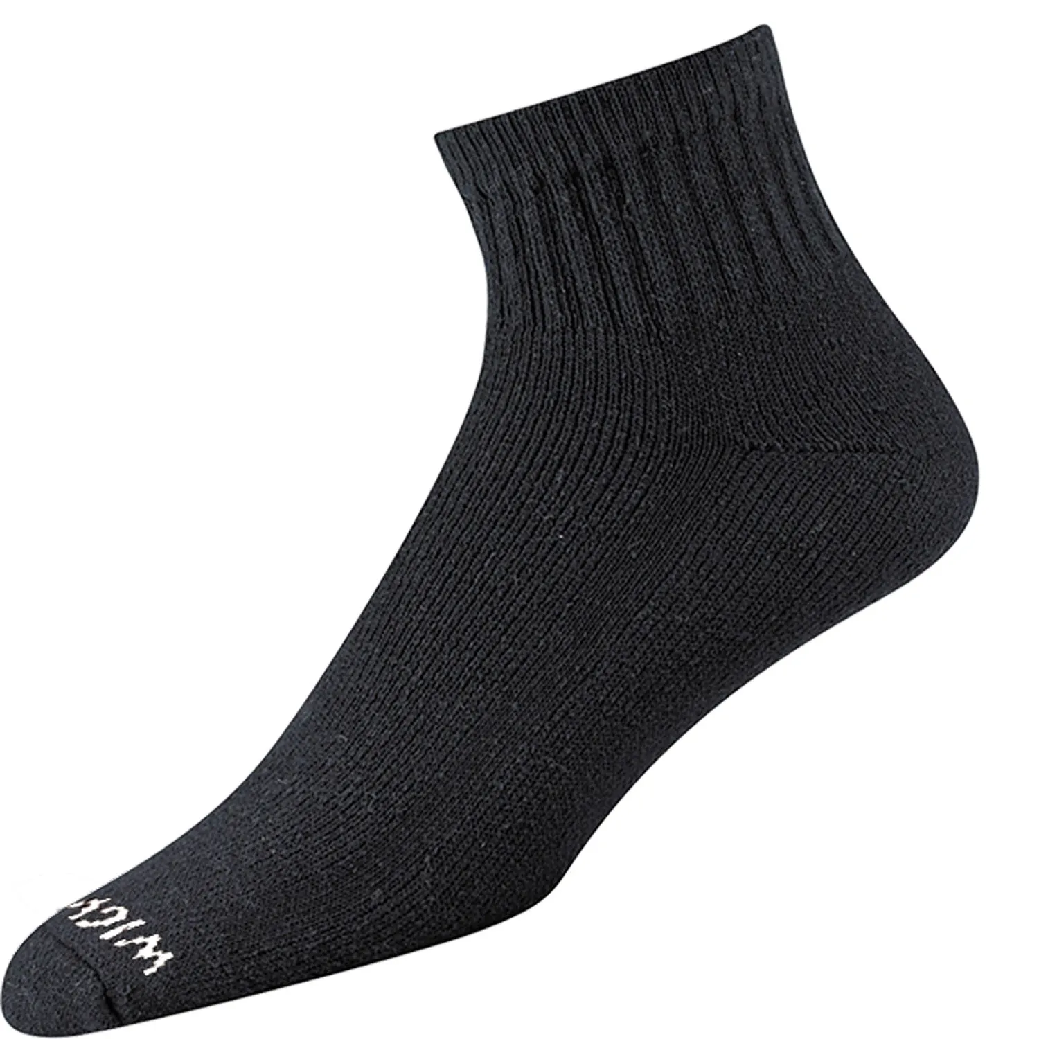 Super 60® Quarter 6-Pack Midweight Cotton Athletic Socks