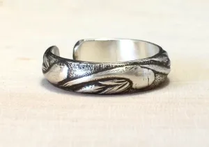 Swirling Sterling Silver Toe Ring