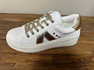 TAILGATE Crinkle Gold Sneaker by Corky's