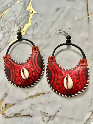 Tandi Leather Earrings