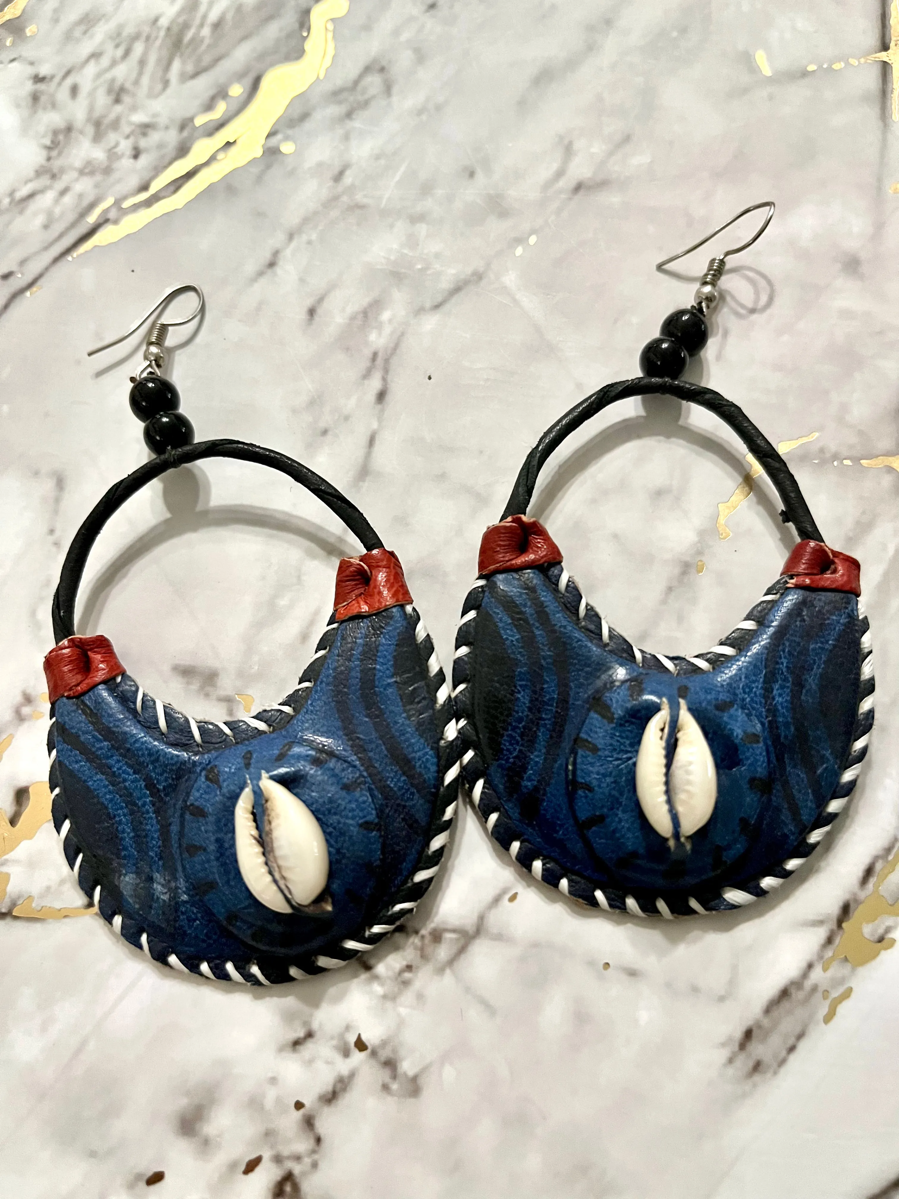 Tandi Leather Earrings