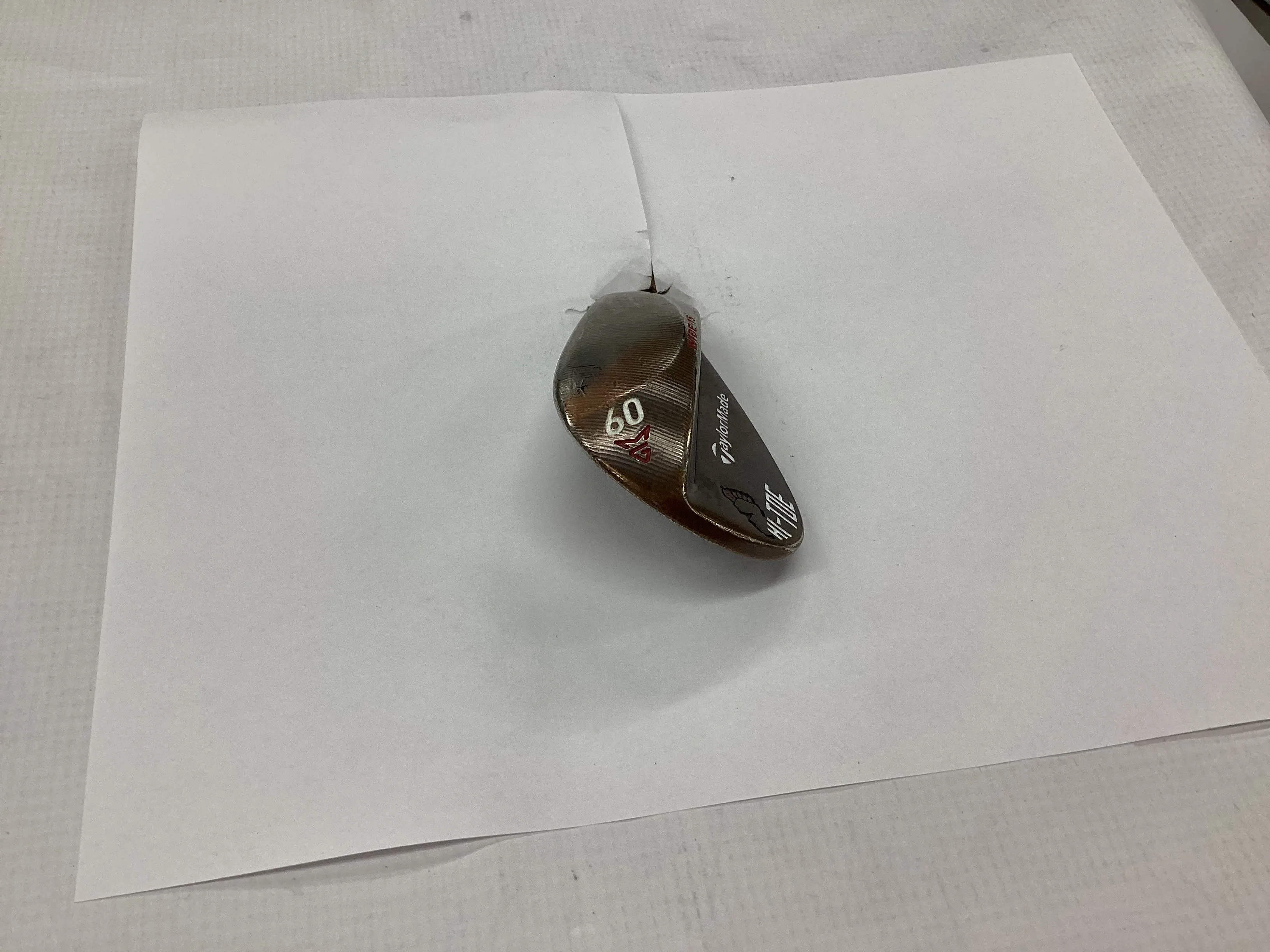 TaylorMade Hi-Toe Bigfoot Wedge RH 60deg KBS Hi-Rev 2.0 115 Pre-Owned