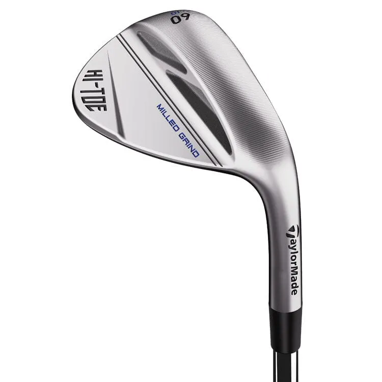 TaylorMade Milled Grind Hi-Toe 3 cuña cromada satinada derecha