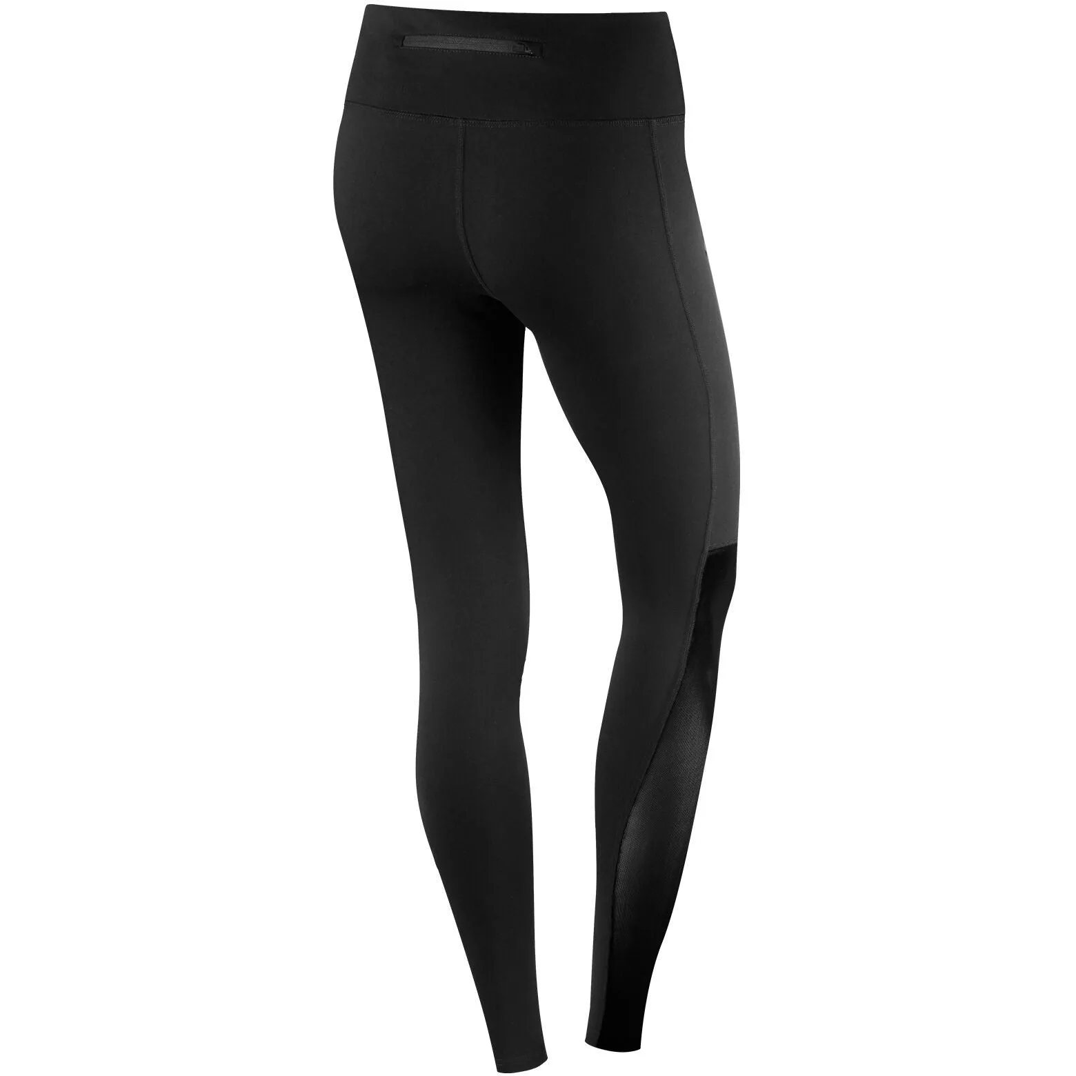 TCA Pro Performance MeshLuxe Womens Long Running Tights - Black