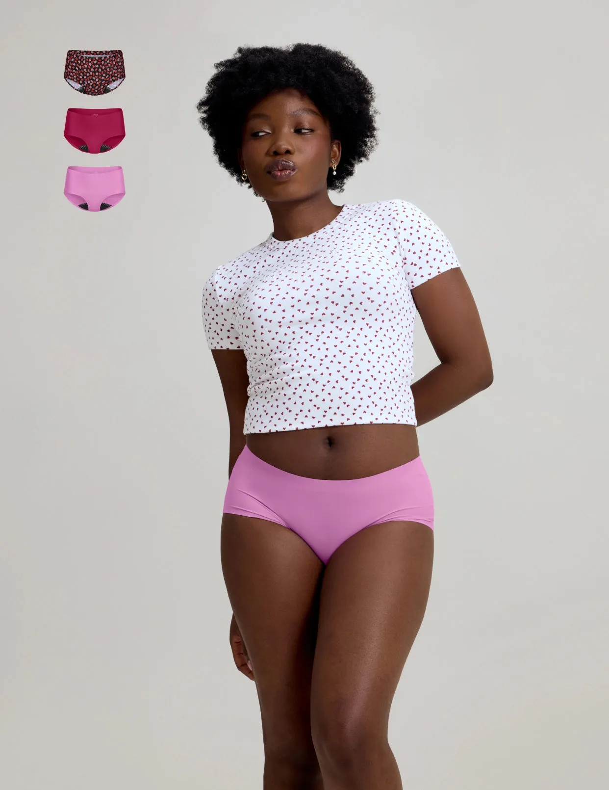 Teen Leakproof UltraThin No-Show Boyshort 3-Pack