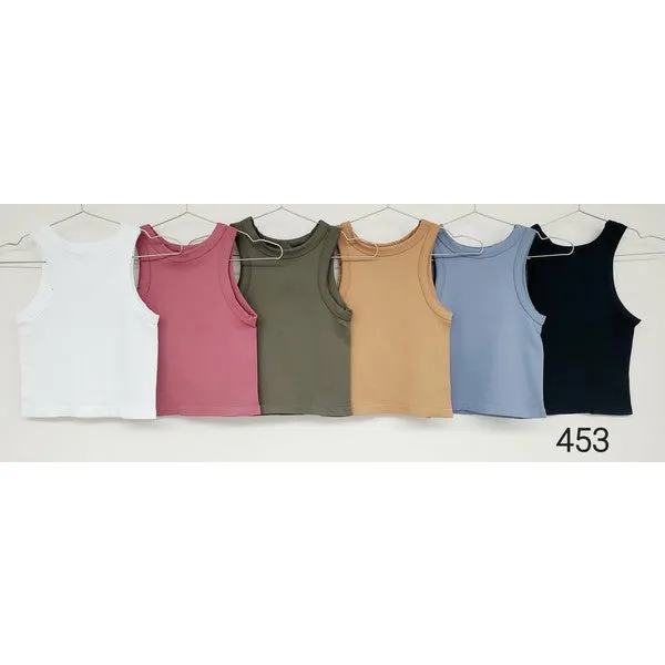 Thick Band Racerback Tank Top