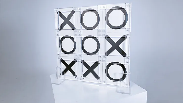 Tic Tac Toe X (Stage) (Gimmick and Online Instructions) by Bond Lee and Kaifu Wang