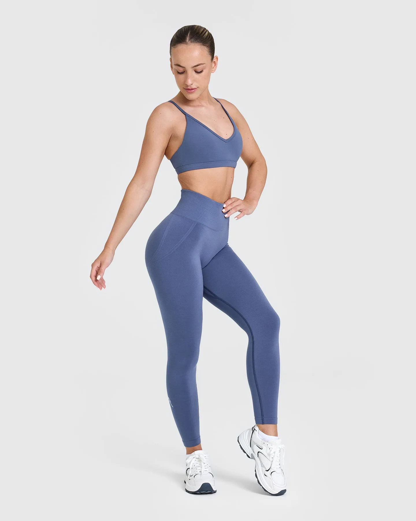 Timeless Strappy Bralette | Slate Blue