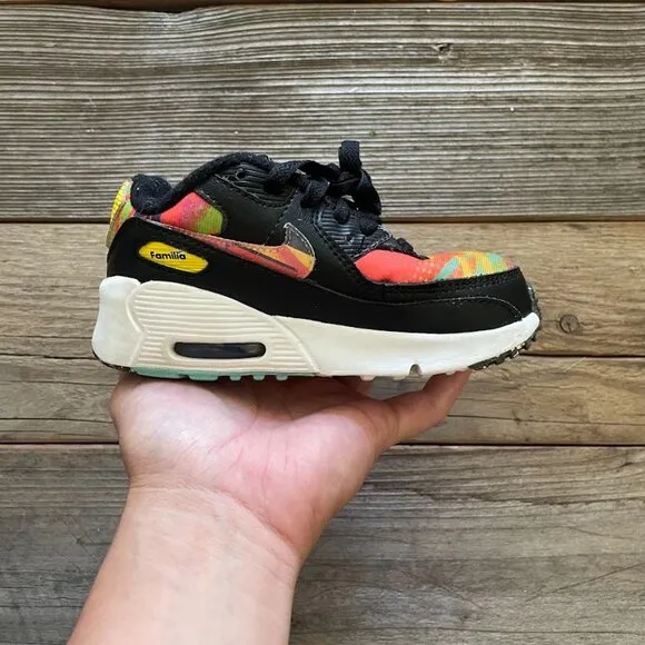 Toddler TD Nike Air Max 90 Latino Heritage Month - Familia Shoes Sneakers