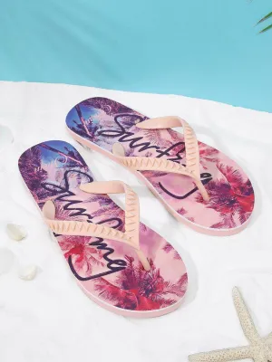 Toe Post Flat Slippers