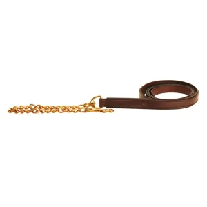 Tory Padded Lead with Brass Chain