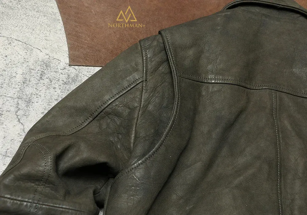 TYPE A2 FLIGHT JACKET IN OLIVE
