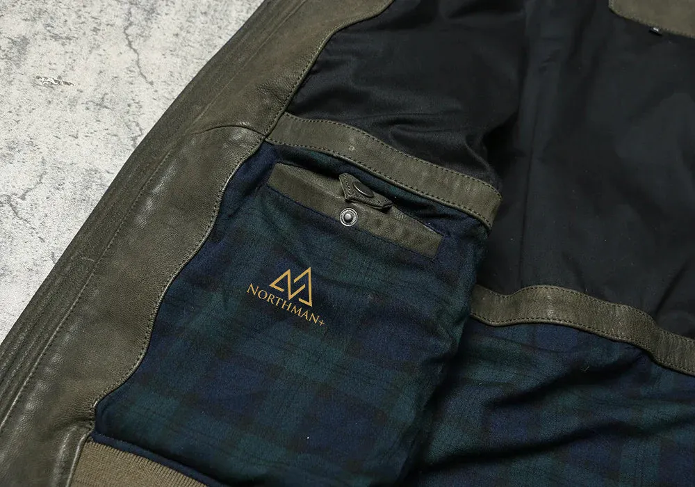 TYPE A2 FLIGHT JACKET IN OLIVE
