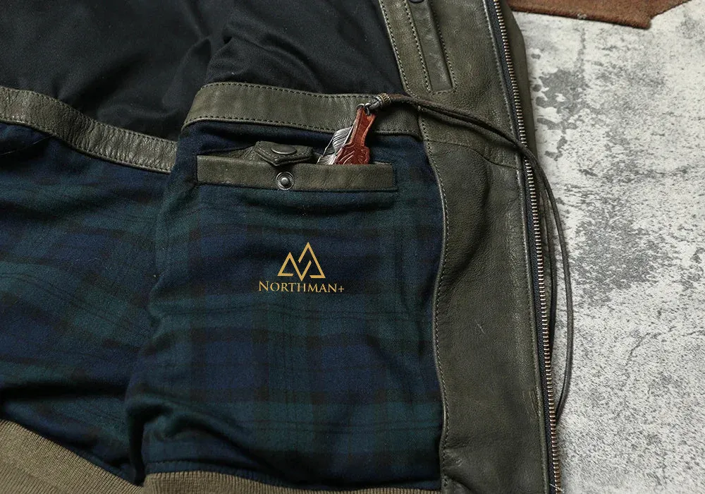 TYPE A2 FLIGHT JACKET IN OLIVE