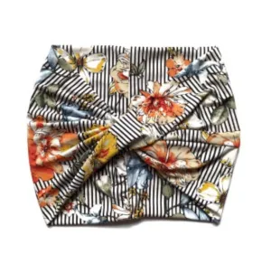 Vintage Stripes Women's Wide Headband