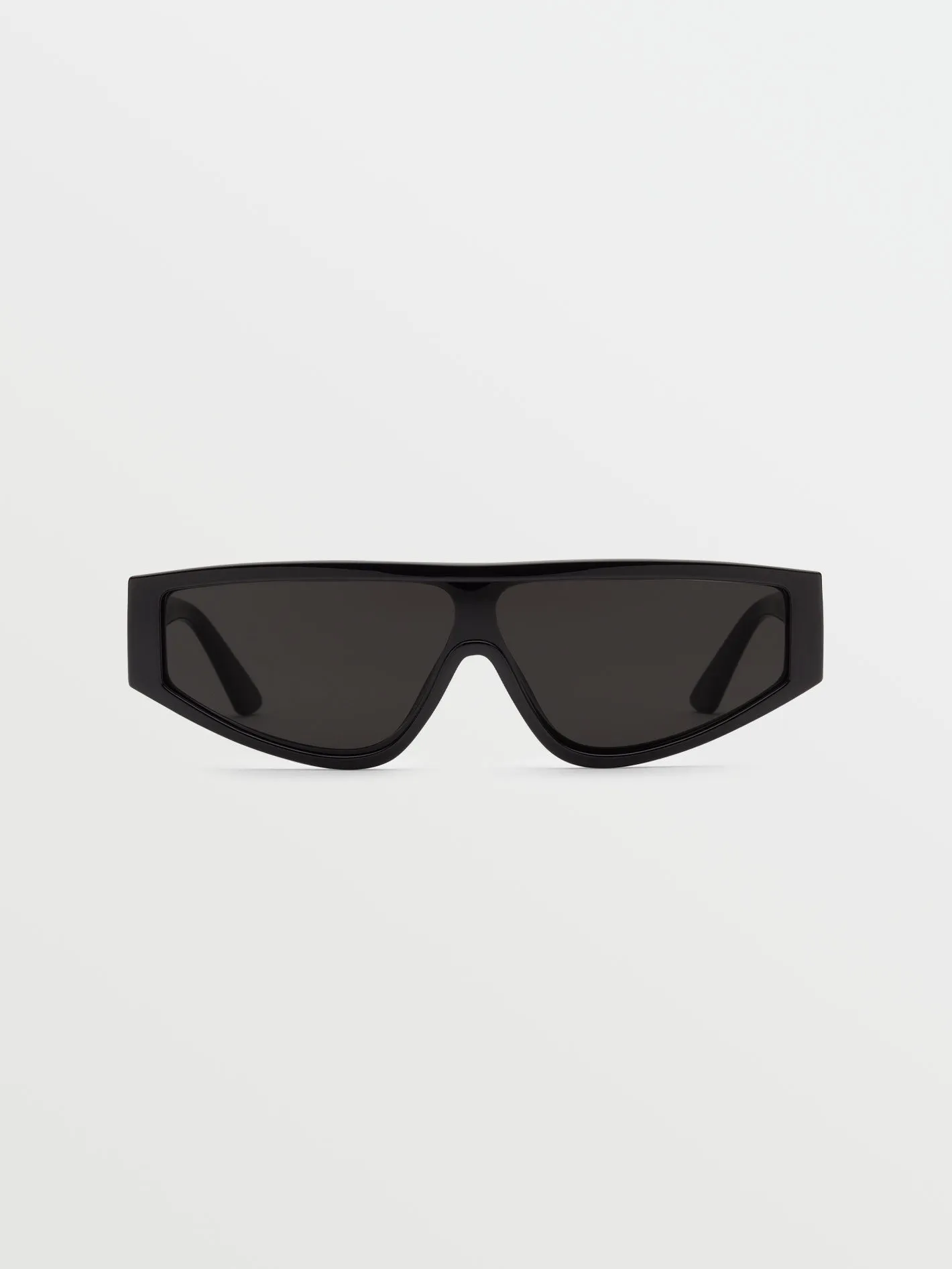 Vinyl Glaze Gloss Black Sonnenbrille (Gray Lens) - BLACK