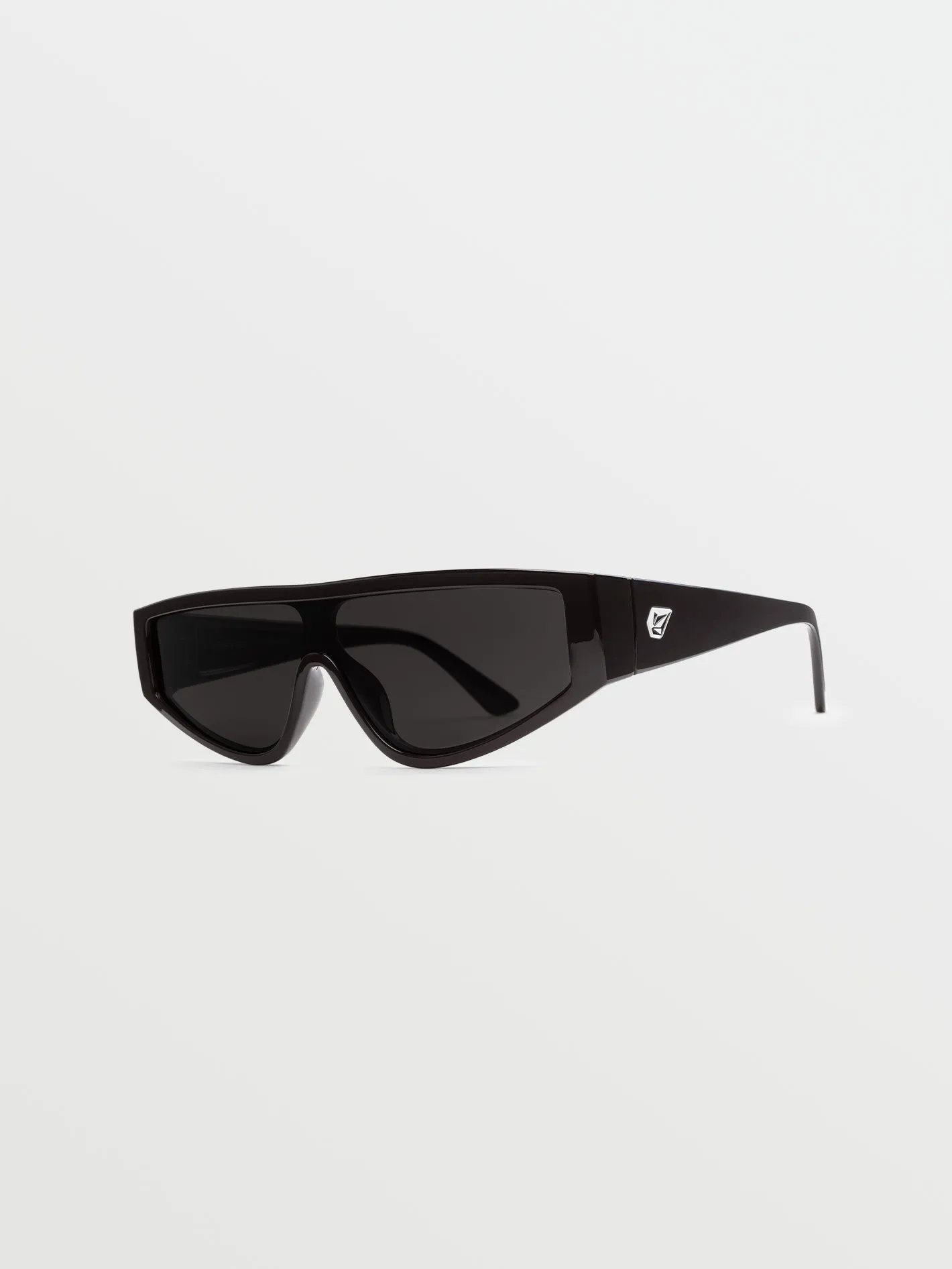 Vinyl Glaze Gloss Black Sonnenbrille (Gray Lens) - BLACK
