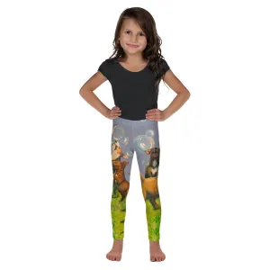 Whimsy Fit "Bubbles" Toddler & Girls Leggings