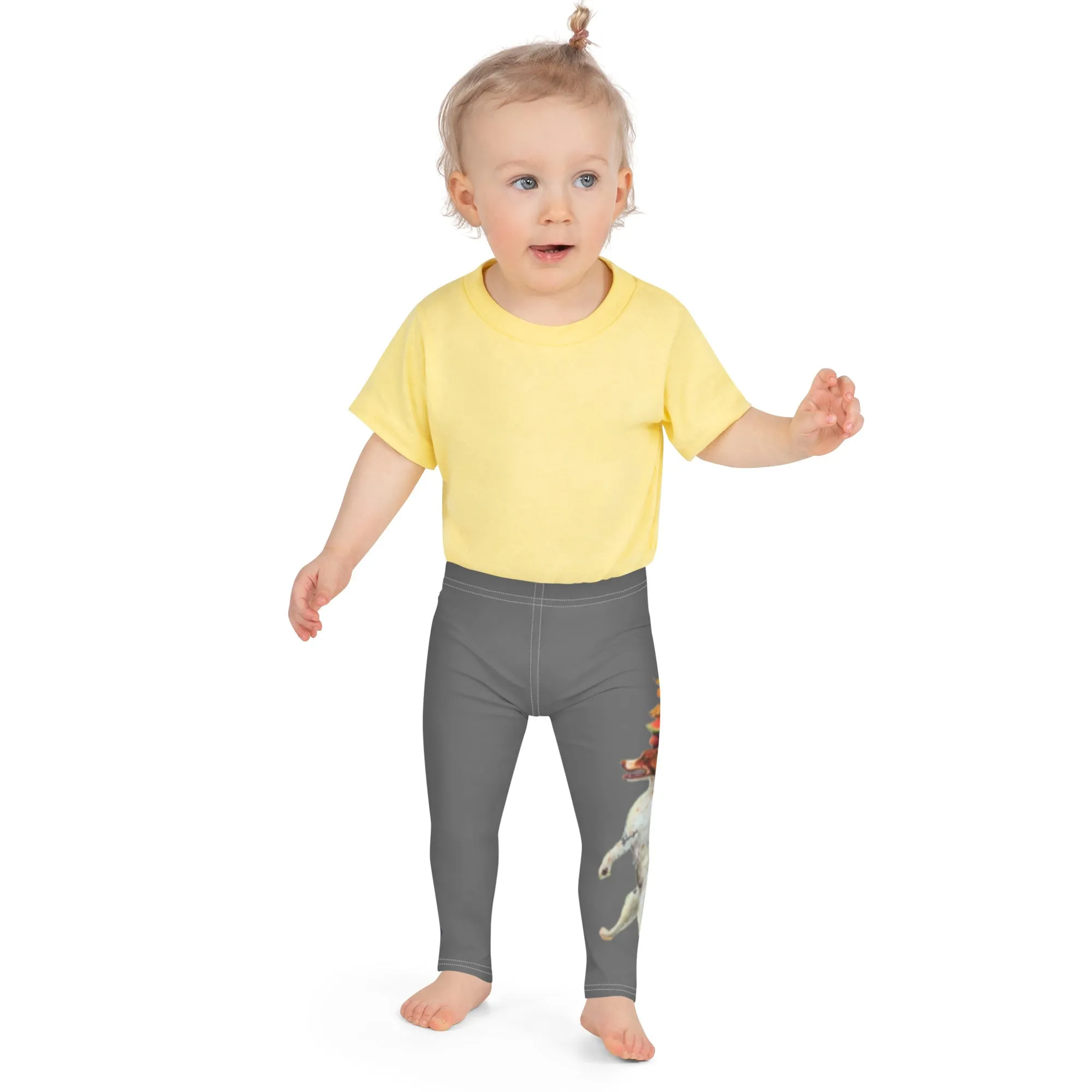 Whimsy Fit "Dexter the Walking Dog" Toddler & Girls Leggings