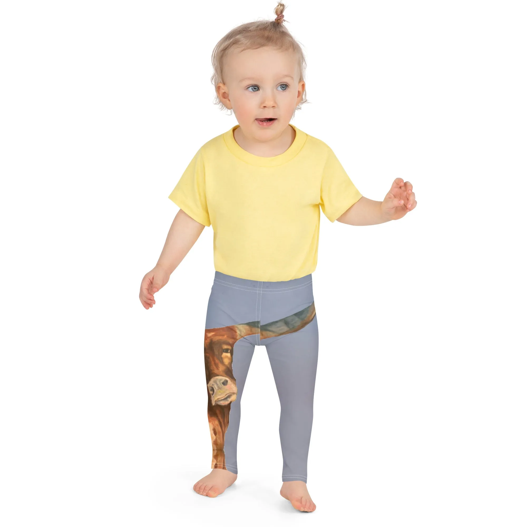 Whimsy Fit "Horns" Toddler & Girls Leggings