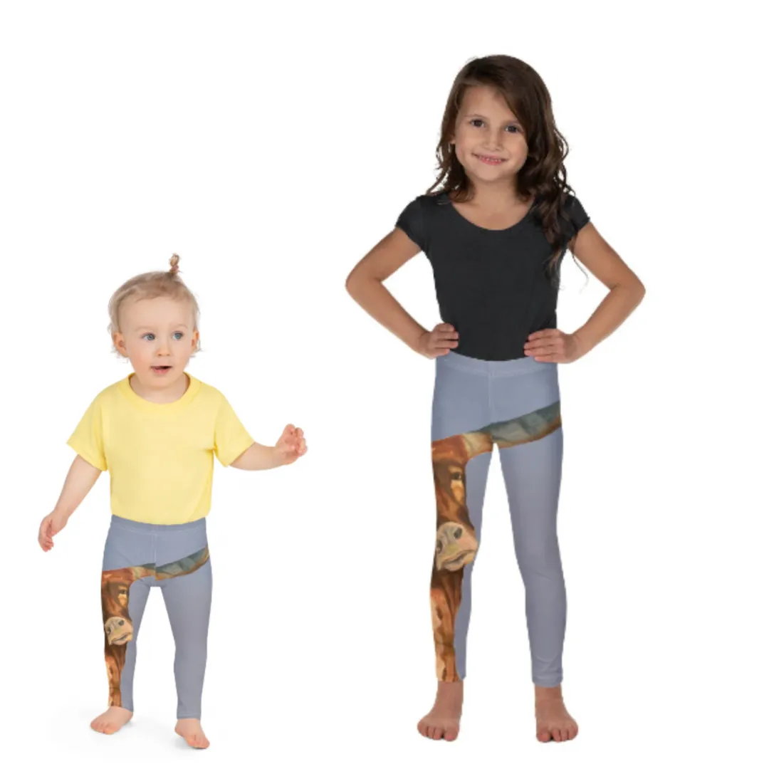 Whimsy Fit "Horns" Toddler & Girls Leggings