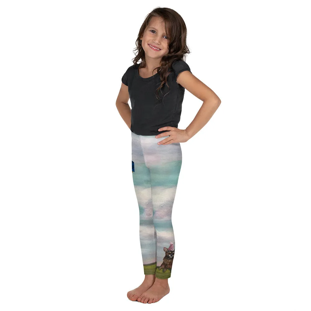 Whimsy Fit "Party  is Over" Little Leggings