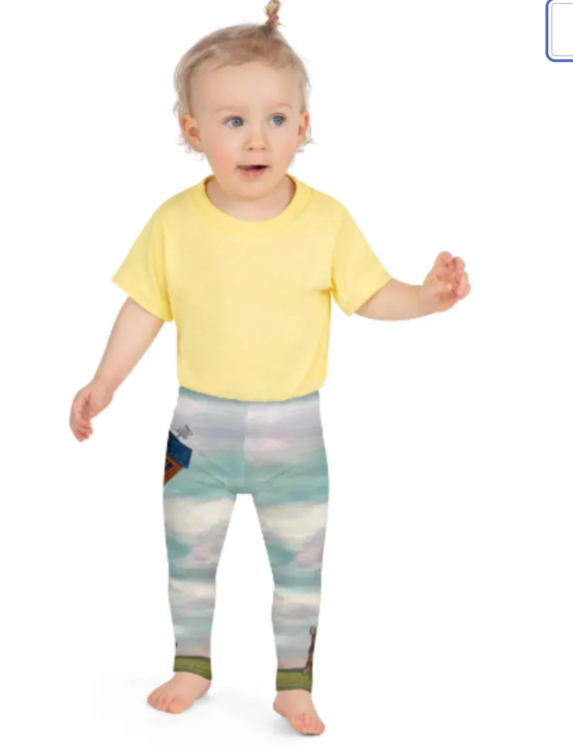 Whimsy Fit "Party  is Over" Little Leggings