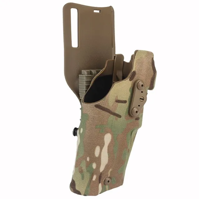 WST Holster 6354 DO for Glock 17 with X300 Flashlight - Coyote