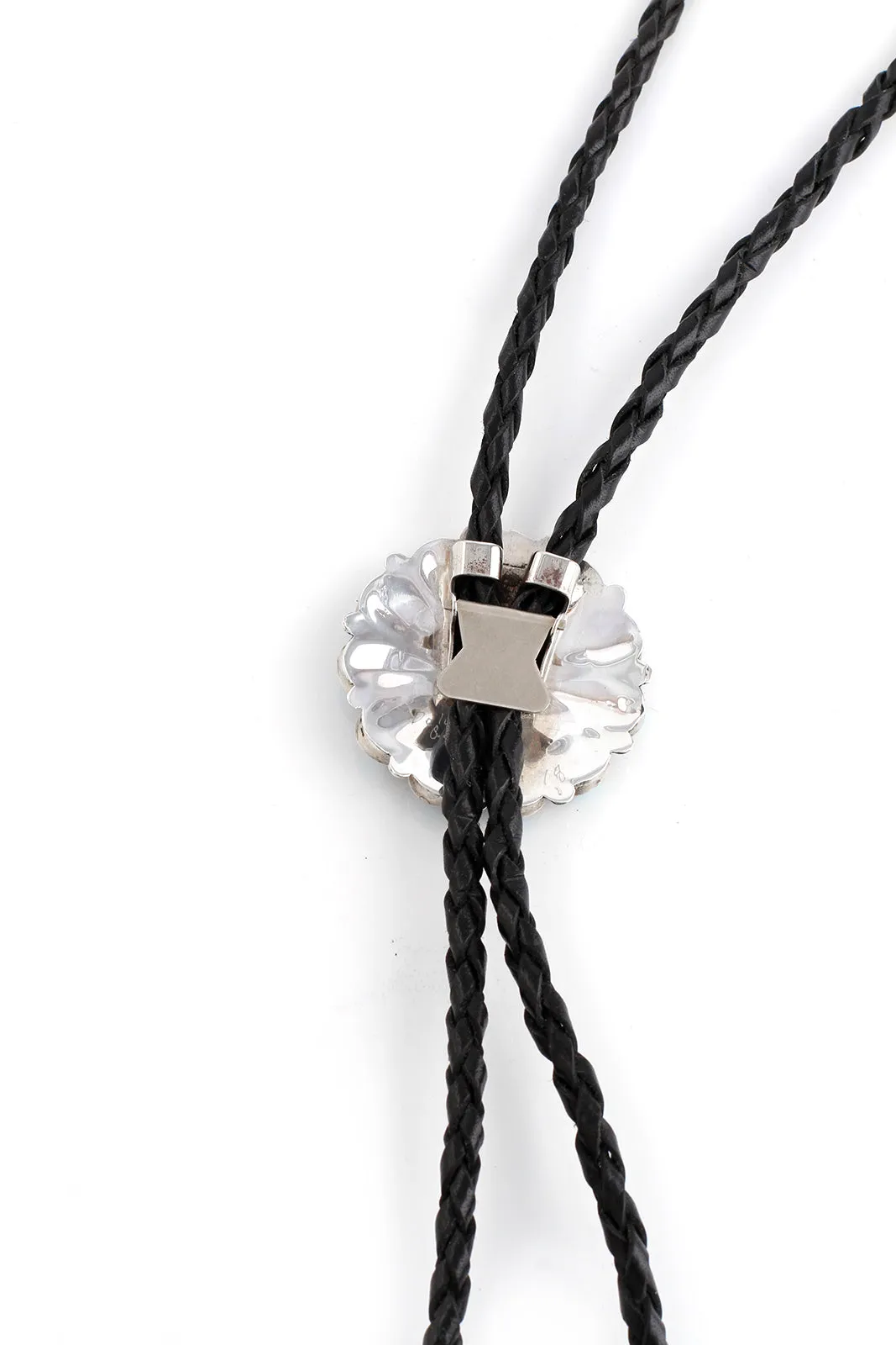 Zuni Sunface Bolo Tie